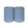 Putzrollen, blau, 3-lagig, 37 cm breit, 500 Abrisse - 2 Rollen