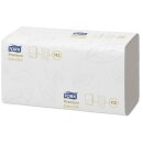 TORK 100297, Premium Falthandtücher, 2-lagig, weiß, H2, Interfold - 21 x 34 cm - 2100 Blatt