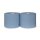 Putzrollen, blau, 2-lagig, 22 cm breit, 1000 Abrisse - 2 Rollen