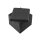TORK Cocktail-Servietten, 2-lagig, schwarz, 1/4 Falz - 24 x 24 cm - 200 Stück