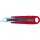 Sicherheits-Cuttermesser, Automatikklinge, rot, inkl. 3 Trapezklingen - 1 Set