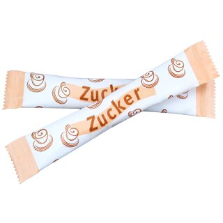 Zuckersticks, Portionszucker, Design-Verpackung, 3,6 gr....