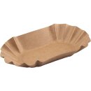 Pappschalen, BIO, braun, kunststofffrei - 105 x 170 x 30...