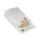 Bäckerbeutel, Motiv: "All natural", weiß, Kraftpapier - 13 + 7 x 28 cm / 422er - 1000 Stück