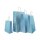 Papier-Tragetaschen mit Henkel, pastellblau, Motiv: "natürlich" - Größe wählbar