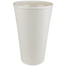 Mehrweg To-Go-Becher doppelwandig cremeweiß 0,4 l