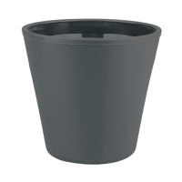 Mehrweg To-Go-Becher doppelwandig schiefergrau 0,2 l