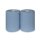 Putzrollen, blau, 2-lagig, 37 cm breit, 1000 Abrisse - 2 Rollen