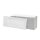 Pappteller mit Abriss, eckig, weiß, Frischfaser, unbeschichtet - 8 x 18 + 3 cm - 250 Stück