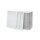 Pappteller, eckig, weiß, Frischfaser, unbeschichtet - 13 x 20 cm - 250 Stück