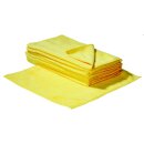 Microfasertücher, gelb, 280g/qm – 30 x 30 cm...