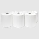 Handtuchrollen, Zellstoff, 2-lagig, hochweiß,...