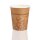 Kaffeebecher, "Kaffeegenuss", hellbraun, "Coffee to go" - 300 ml / 12 oz - 1000 Stück