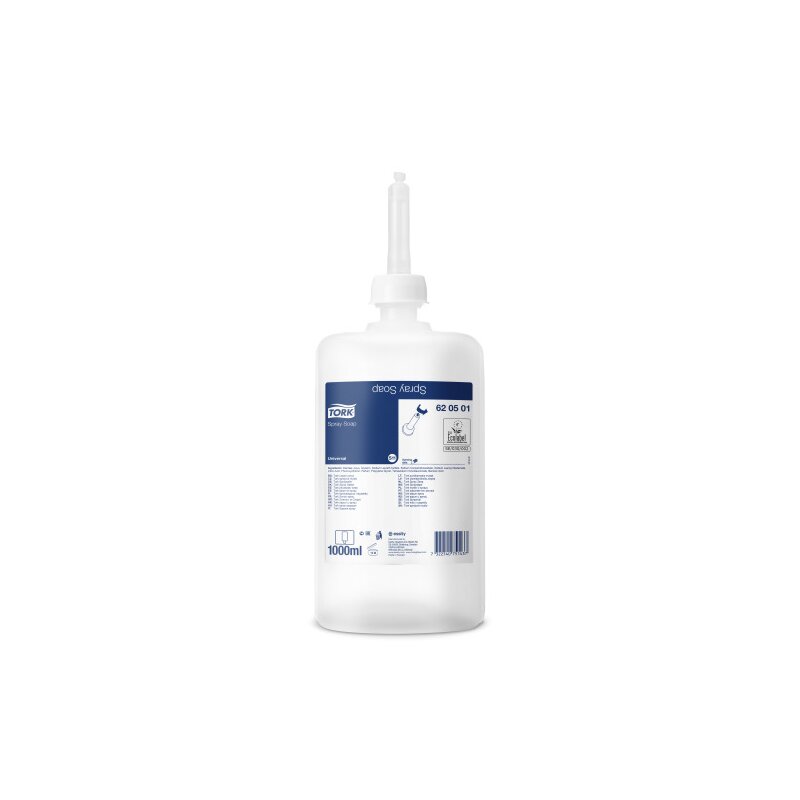 TORK 620501, Universal Sprayseife, 1000 ml, S11 - 6 Kartuschen