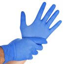 Nitril-Einmalhandschuhe, ungepudert, blau, 10 Boxen...